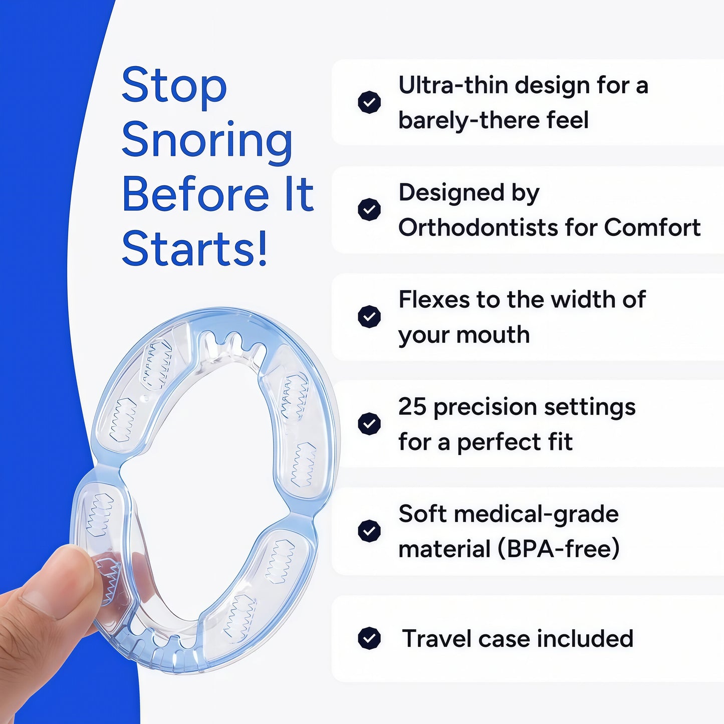 QuietLab Pro Anti-Snoring Mouthpiece