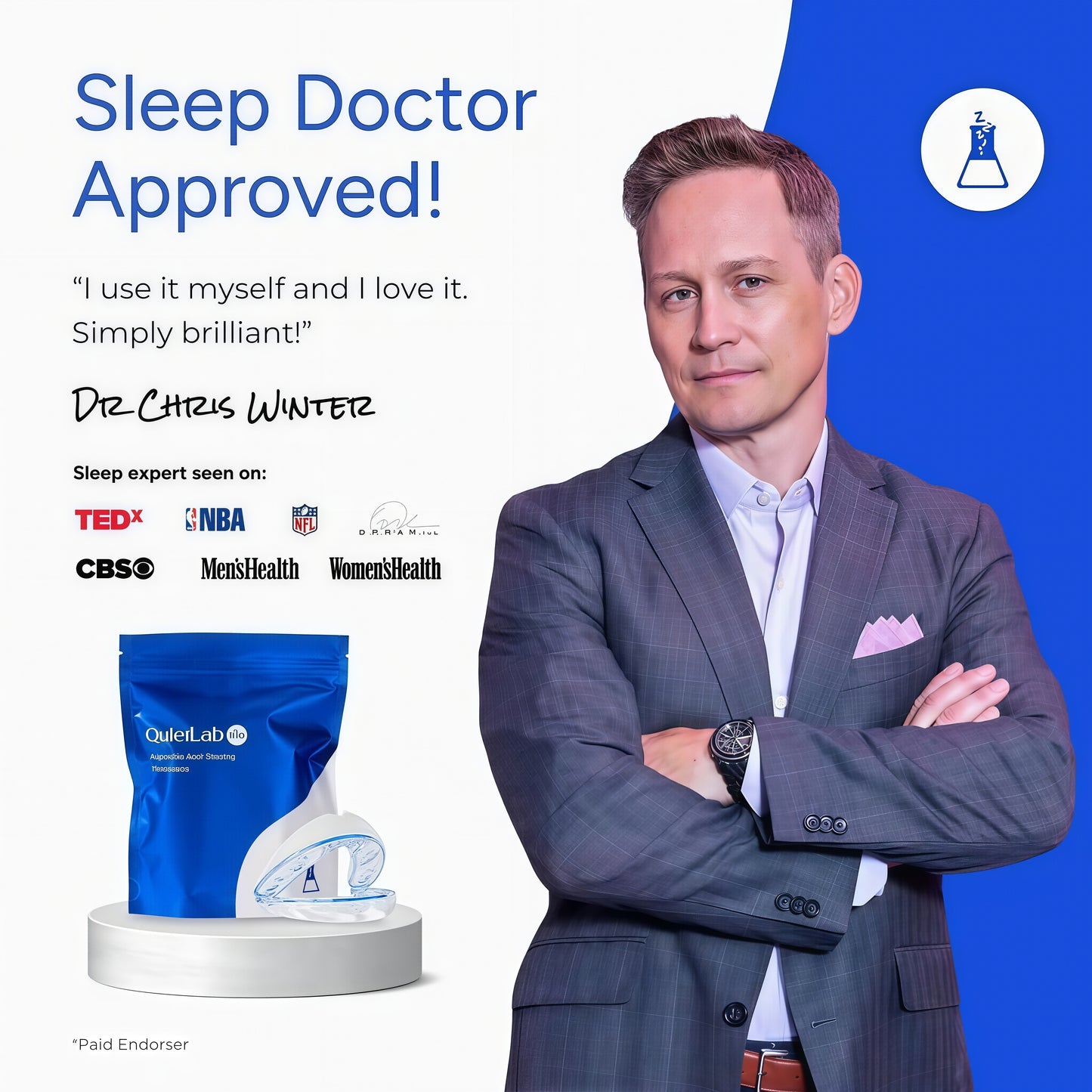 QuietLab Pro Anti-Snoring Mouthpiece
